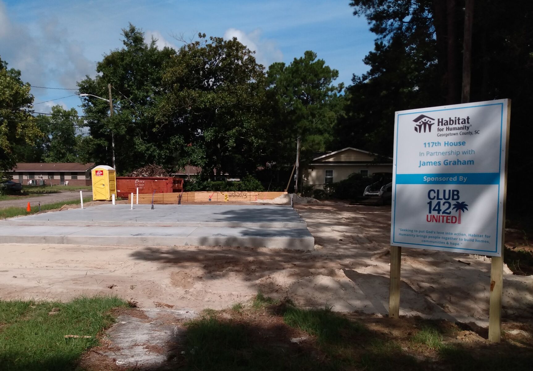 Habitat for Humanity plans to raise walls for second Georgetown cottage